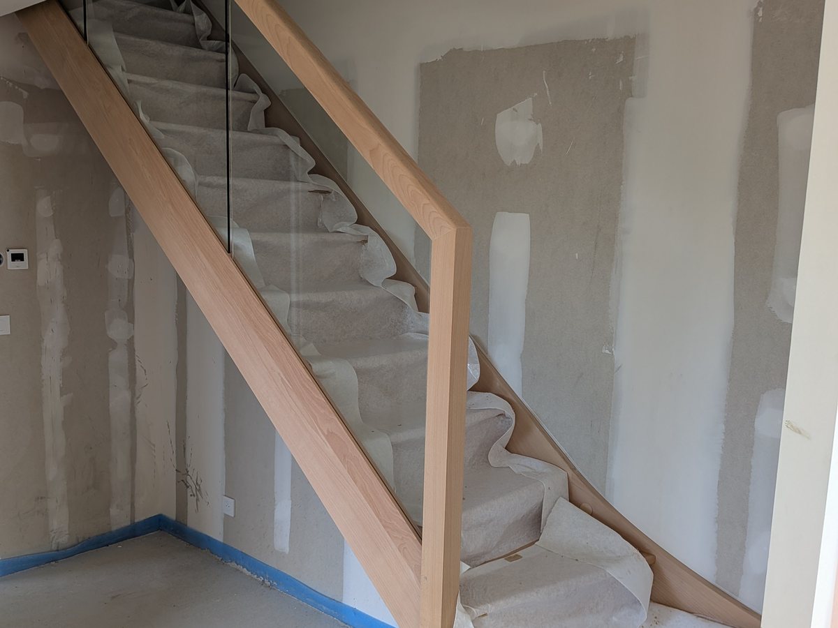 Pose de l’escalier (août 2026)